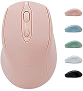 Dolrso Bluetooth Mouse,Rechargeable Wireless Mouse for Laptop/iPad/MacBook Pro/Air, Silent Mouse ...