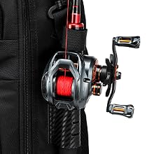 Fishing Sling Pack, Fishing Bag With Rod Holder