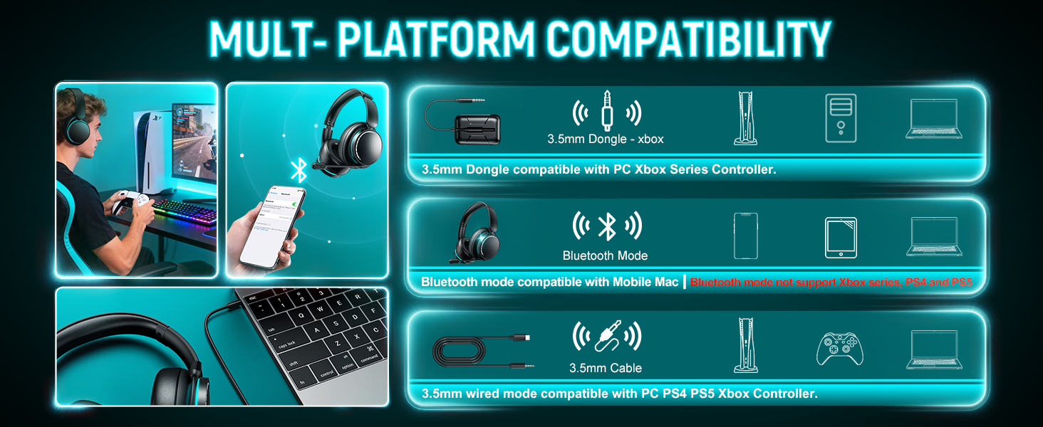 wireless gaming headset