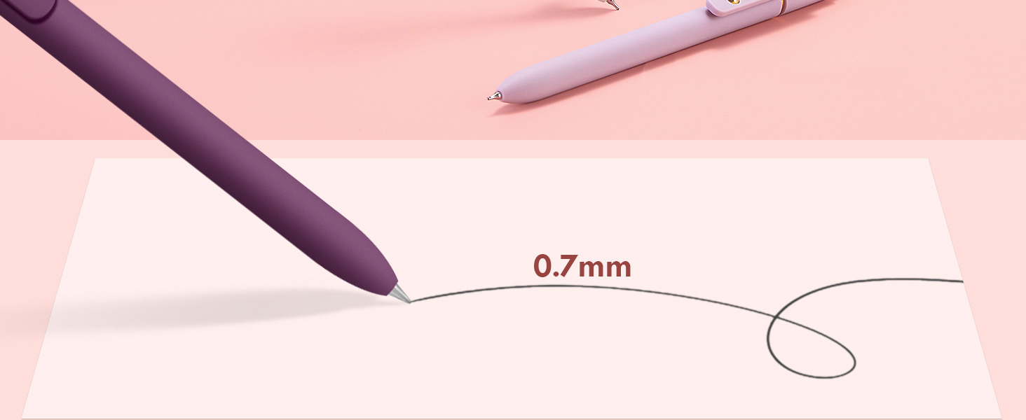 Black ink Pens Smooth Writing Pens for Journaling