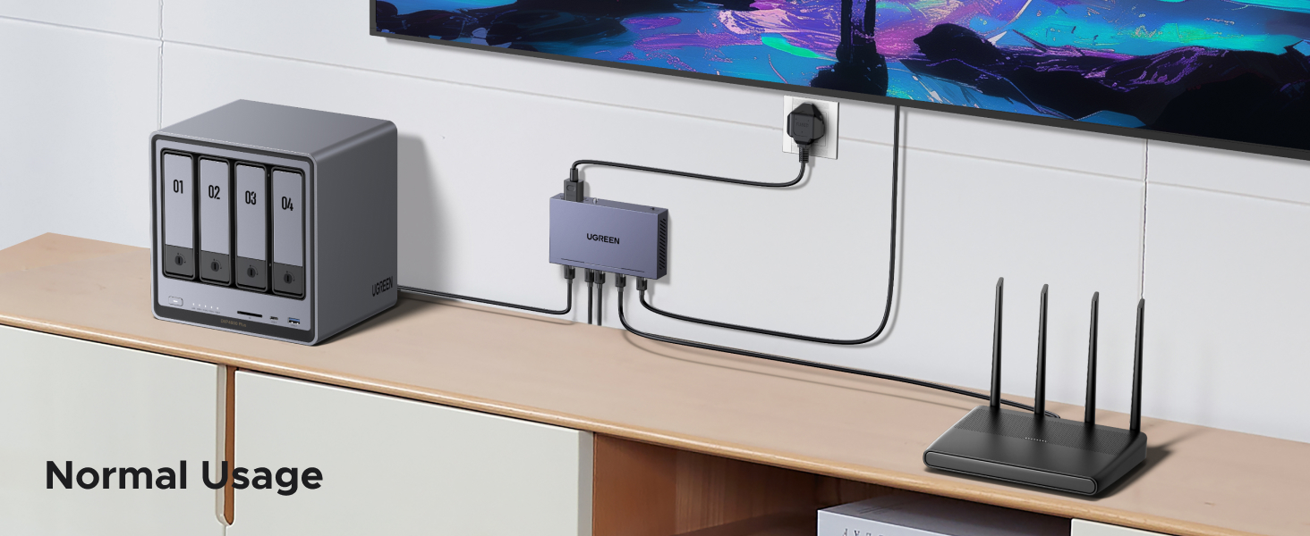 PoE Switch Ethernet Switch 10-Port 1000Mbps