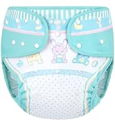 Littleforbig Washable Adjustable Reusable Waterproof Cloth Adult Diaper Wrap Cover - Baby Parade M
