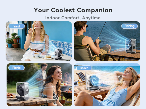 portable desk fan