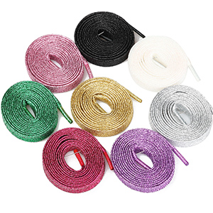 Colorful Sequin Shoelaces