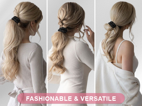 silk hair ties for sleeping