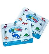 TOURIT Reusable Soft Kids Ice Packs for Lunch Box Lunch Bags and Cooler, BPA Free, Slim and Keep ...