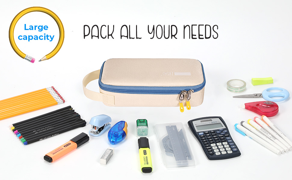 Large Capacity Pencil Case