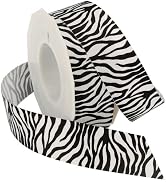 Morex Ribbon Zebra Fest Ribbon, Black