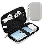 CAAORDKSO Hard Electronic Organizer Travel Case, Waterproof Shockproof Hard EVA Carrying Case for...