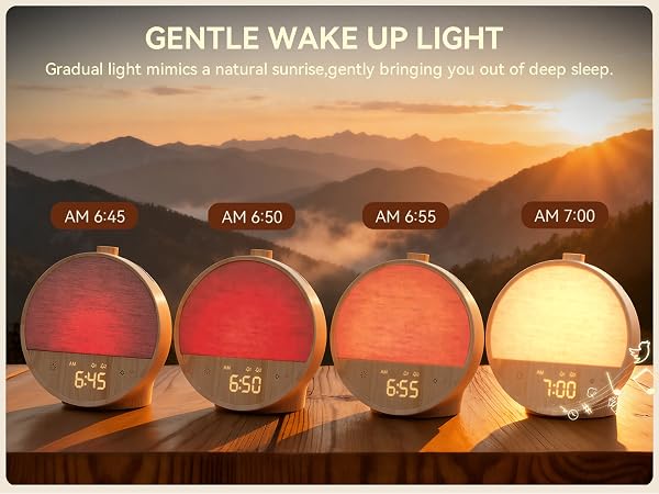 wake up light alarm clock