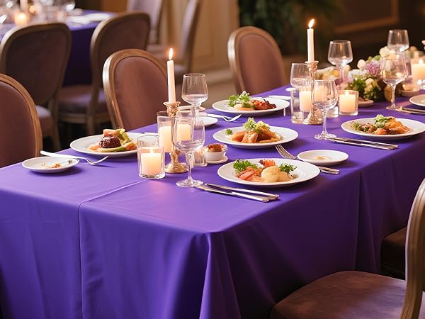 Disposable Plastic Tablecloth