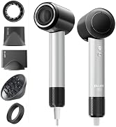 PLUZZ Pro Professional Hair Dryer with 3M Power Cord, 140,000 RPM Brushless Motor High-Speed, 500...