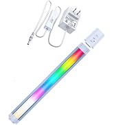LAMPAOUS Smart Under Cabinet Lighting Bar Work with Alexa, Google White and Color Ambiance...