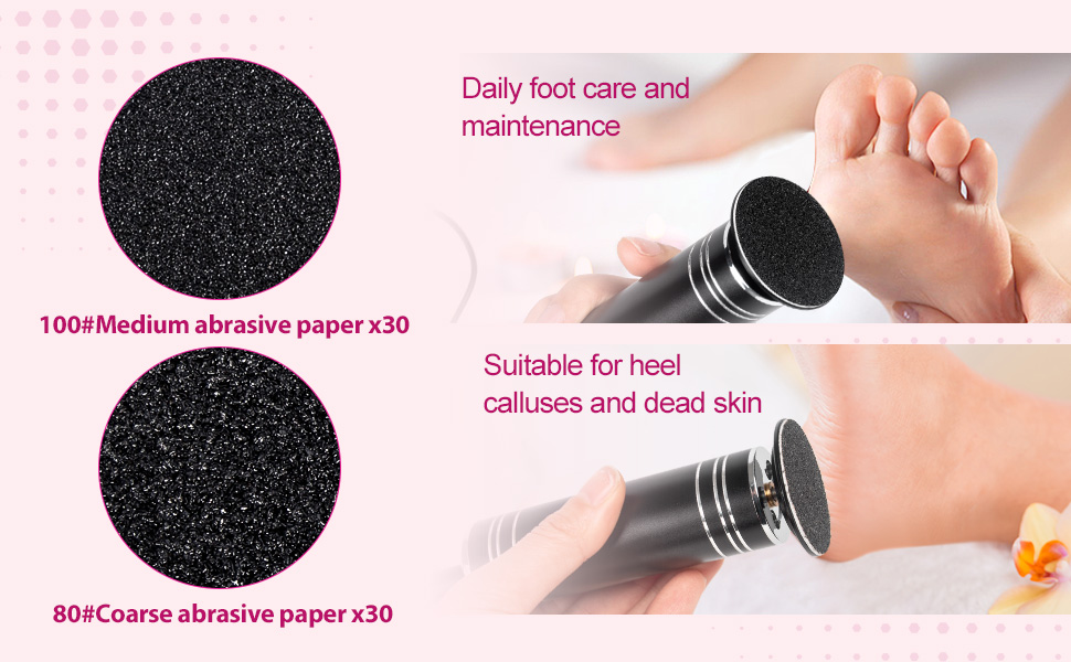 Replaceable Sandpaper Discs