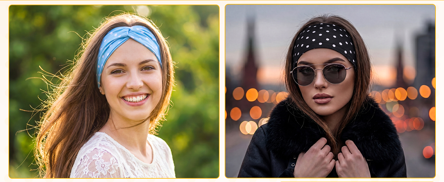 Polka Dot Headbands
