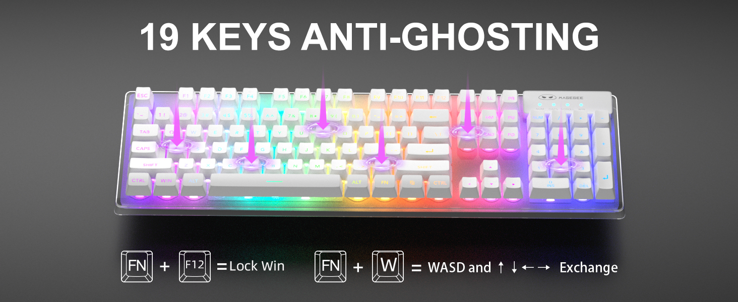 19 KEYS ANTI-GHOSTING