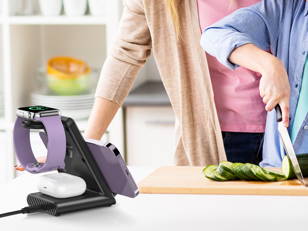 apple watch charger stand