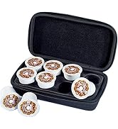 Maoershan Coffee Pods Holder Protective Travel Case Compatible With The Original Donut Shop/Starb...