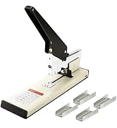 M&G Heavy Duty Stapler with 1000 Staples, 100 Sheet High Capacity, Manual Big Stapler, Large Meta...