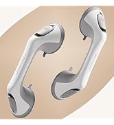 ABLECARE 2 Pack 12 Inch Grab Bars for Bathtubs and Showers for Seniors, Heavy Duty Shower Handle ...