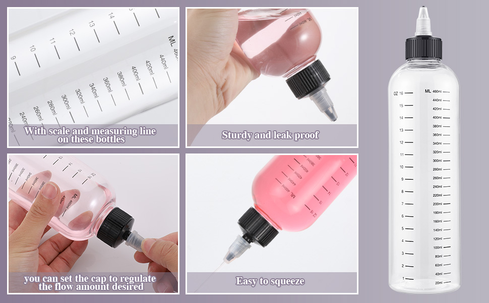 oil bottles for hair