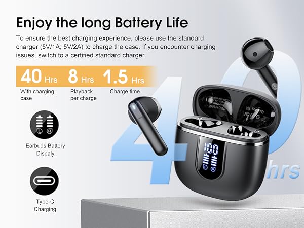bluetooth earbuds