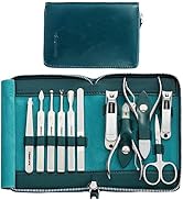 Nail Kit, FAMILIFE Professional Manicure Set Manicure Kit, 11 in 1 Stainless Steel Nail Clippers ...