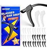 topstart 16 Pairs Eye Glasses Ear Grippers With Storage Box Eyeglass Holder Anti-slip Silicone gl...