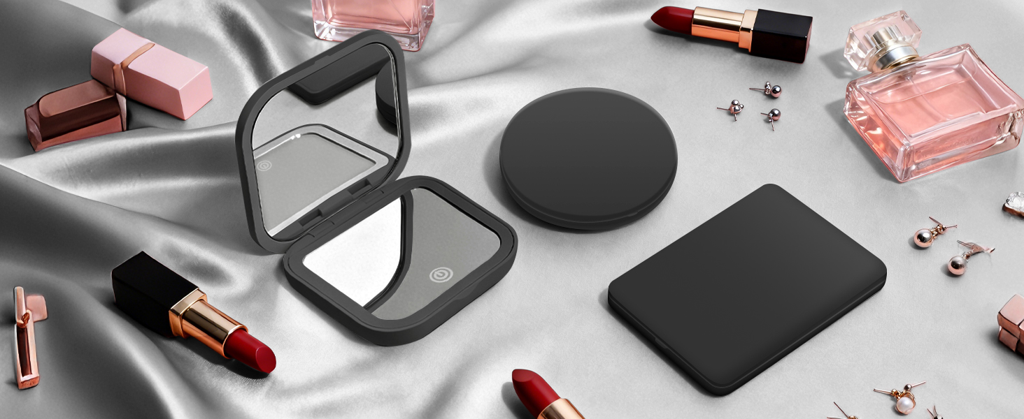 beauty mirror; round mirror