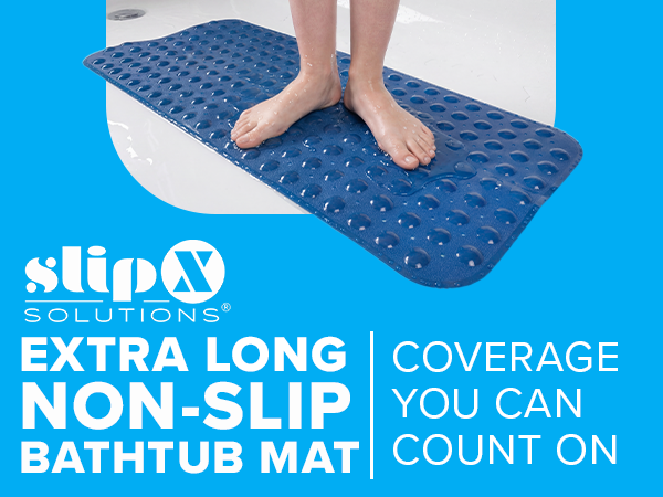 Non slip bath mats for bathroom, bathtub mat non slip shown in tub, bathtub mat, tub mat