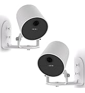 Teccle Metal Wall Mount for SimpliSafe Outdoor Camera, Anti-Drop, 360 Degree Adjustment Swivel Mo...