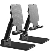 OGMAPLE Phone Stand for Desk, Cell Phone Holder Cute Smart Cellphone Stand Foldable Stands Compat...