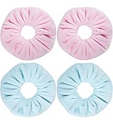 IVARYSS Super Towel Scrunchies for Drying Hair, Absorbent and Soft Microfiber for Frizz Free, Lar...