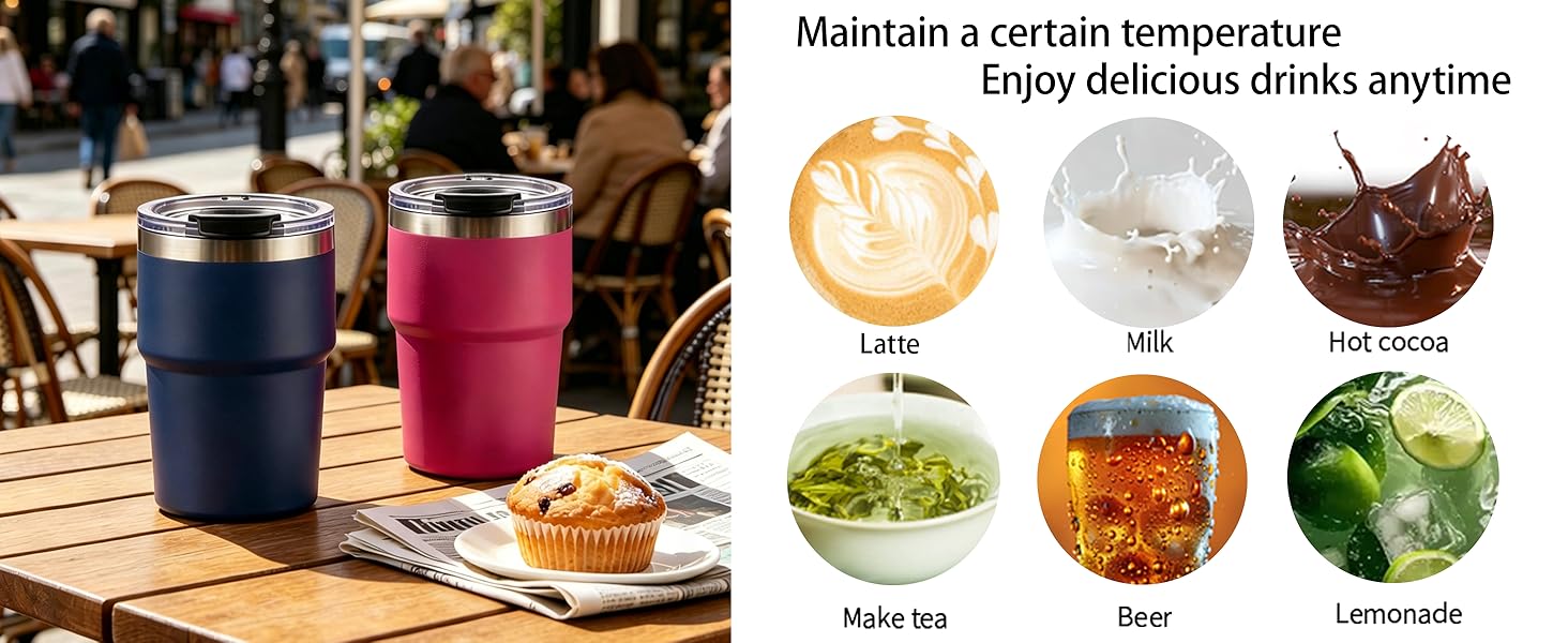 Enjoy delicious drinks anytime