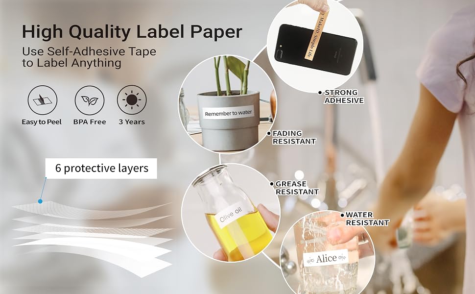 high quality label paper