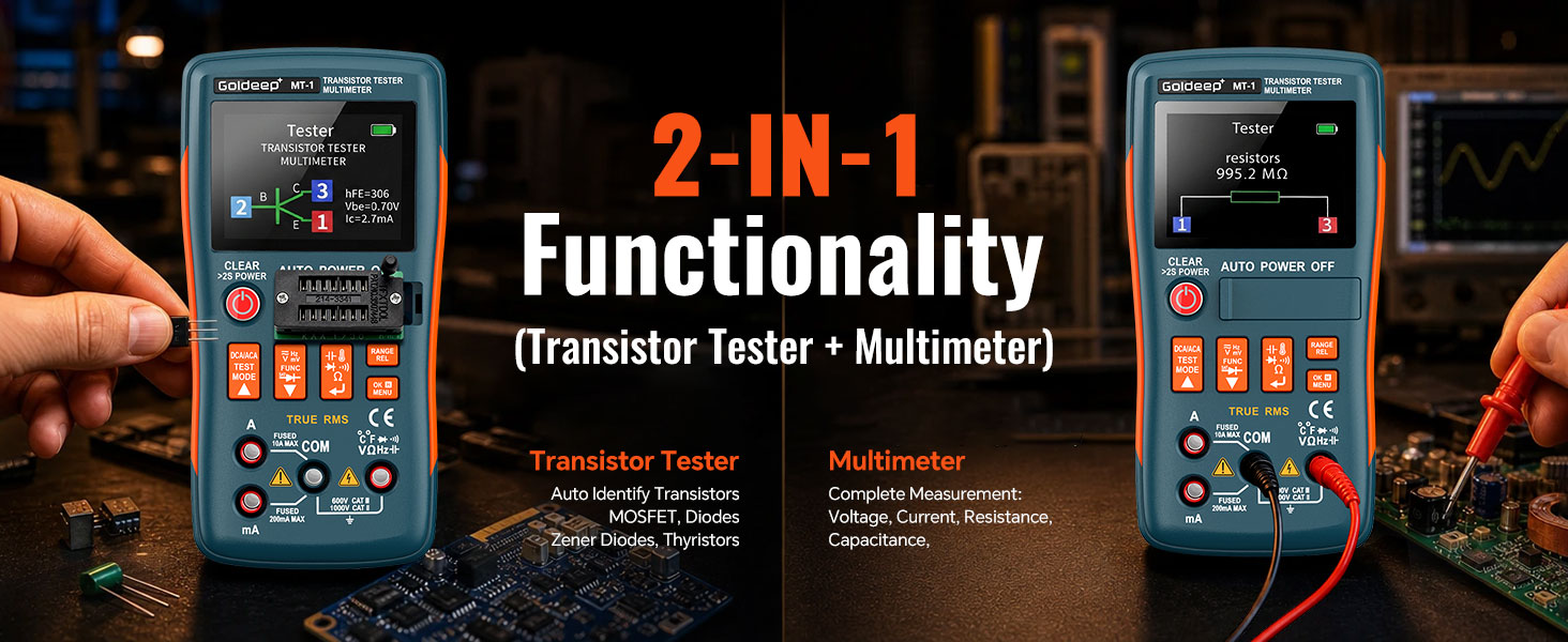 2-IN-1Functionality