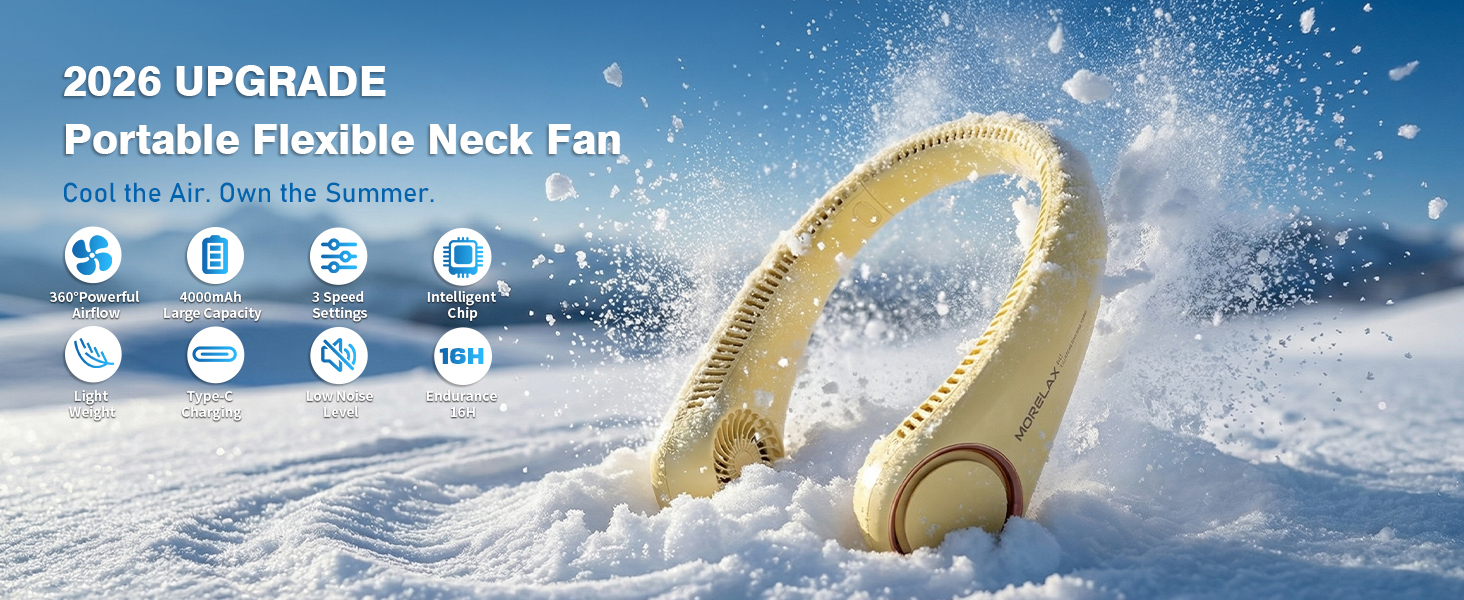 cooling neck fan