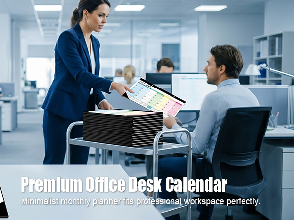 Premium Office Desk Calendar