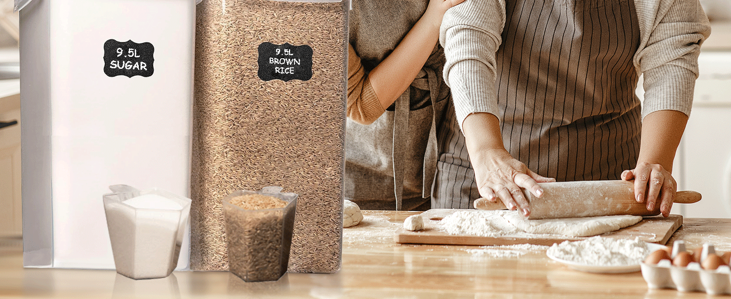 large food storage containers with airtight lids, air tight containers for food, kitchen containers