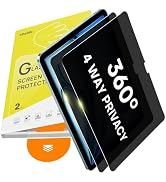 2 Pack 360° Privacy Screen Protector for iPad Air 11 Inch M4/M3/M2 (8th/7th/6th Generation, 2026/...