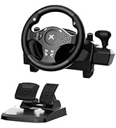 DOYO Racing Wheel - Gaming Steering Wheel for PC, 270 Degree Driving Simulator Race Xbox Steering...