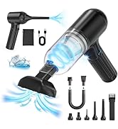 OGMAPLE Handheld Vacuum Cordless Car Vacuum Cleaner High Power 150W 17000Pa 4-in-1 Mini Vacuum Cl...