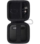 Aenllosi Hard Carrying Case Compatible with Crucial X6 1TB/2TB/4TB/500GB Portable SSD,External Ex...