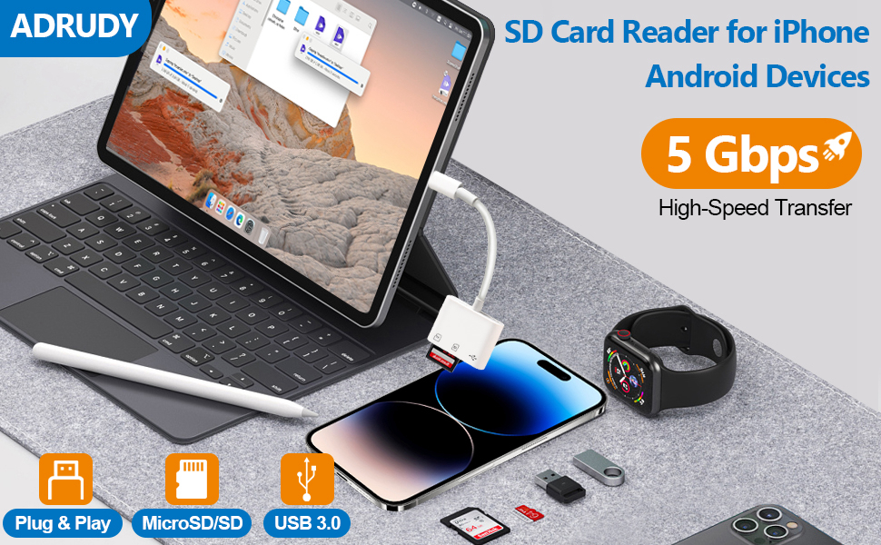 sd card reader for iphone