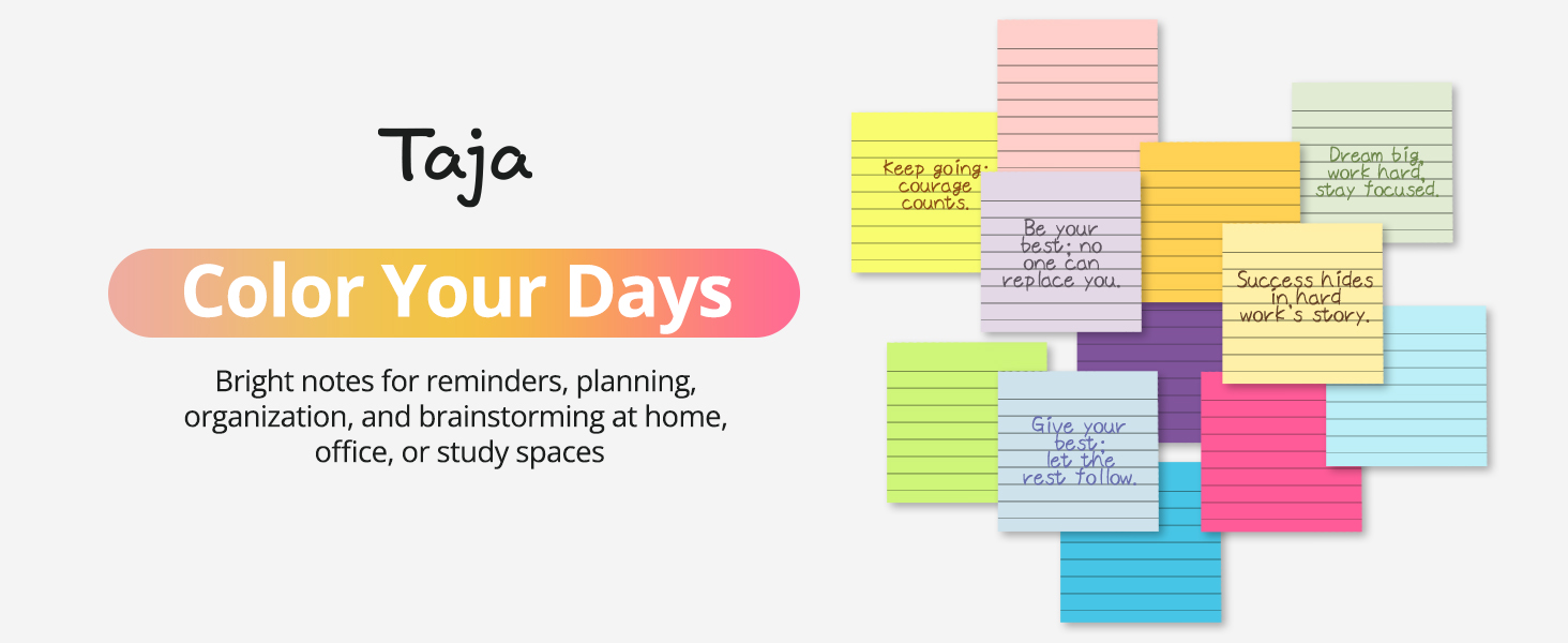 sticky notes