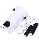 CAidRE Wide 3.93" Sock Aid with Foam Handles, Sock Helper Easy On Easy Off