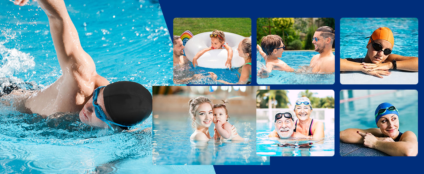 Lycra Swimming Cap