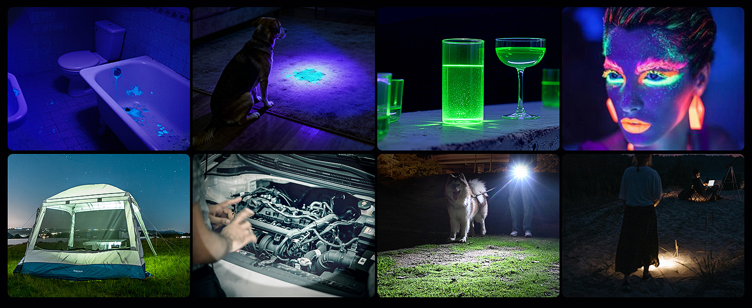 black light flashlights