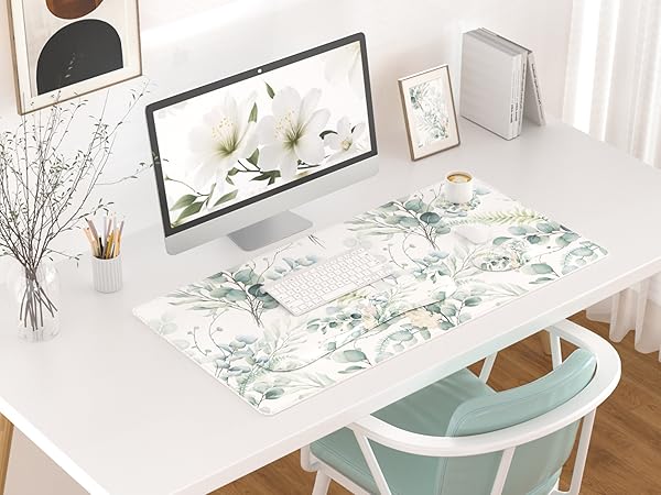 4 in 1 home office decor dest mat wrist rest set
