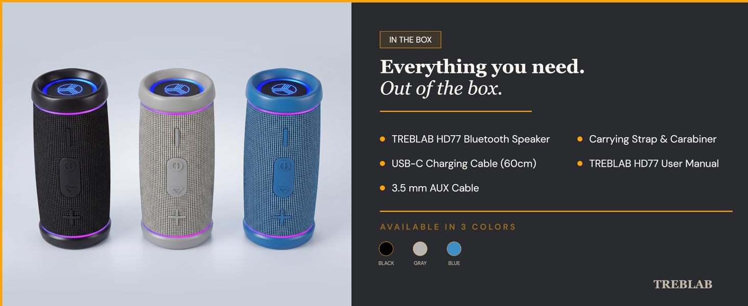 Everything you need. Out of the box.